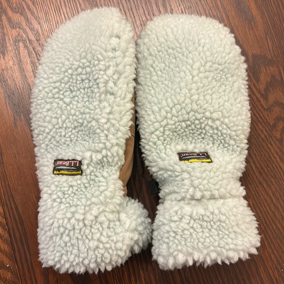 L.L. Bean Accessories Ll Bean Like New Sky Mittens Poshmark
